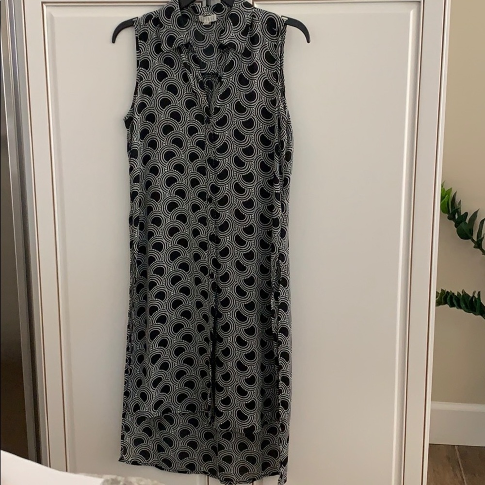 Long Button Down Top With Side Slits. - image 1